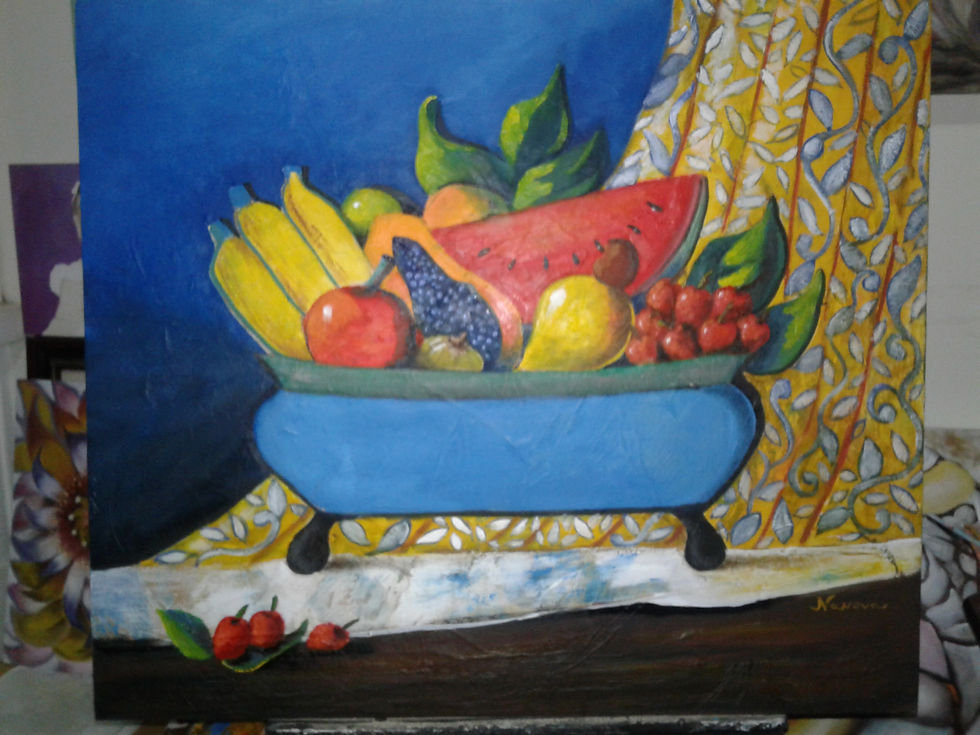 ''Frutas em Azul''