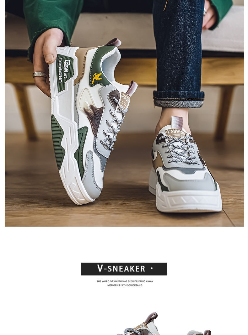 Miniatura: Tênis Street Low-Top Fashion Trend Easi