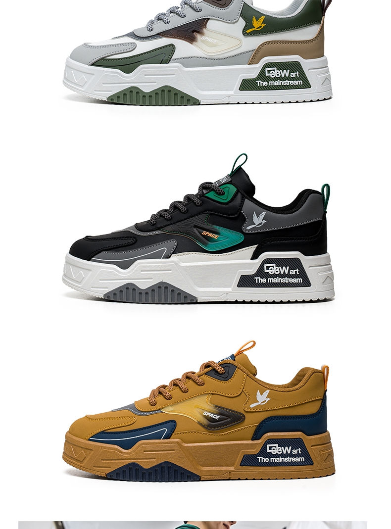 Miniatura: Tênis Street Low-Top Fashion Trend Easi