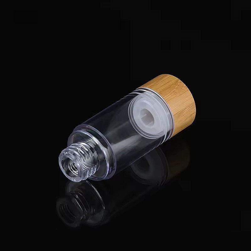 Miniature : flacon airless sans bouchon en position horizontale