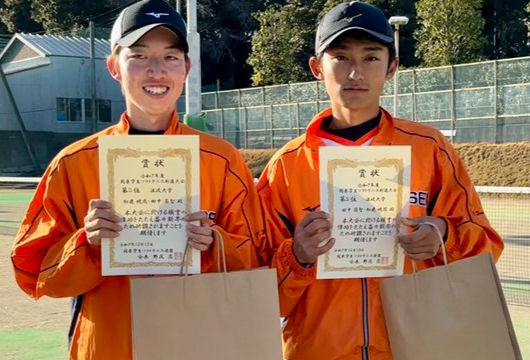 【準優勝】令和7年度関東学生ソフトテニス新進大会