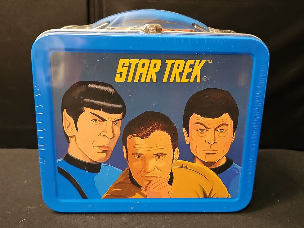 サムネイル： 1999 School Days Hallmark Star Trek Metal Mini Lunchbox 1960s