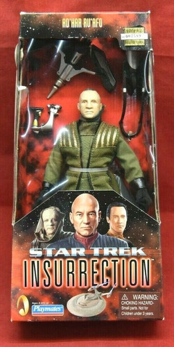 New Sealed STAR TREK Ad'Har Ru'Afo Insurrection Playmates 1998 9 ...