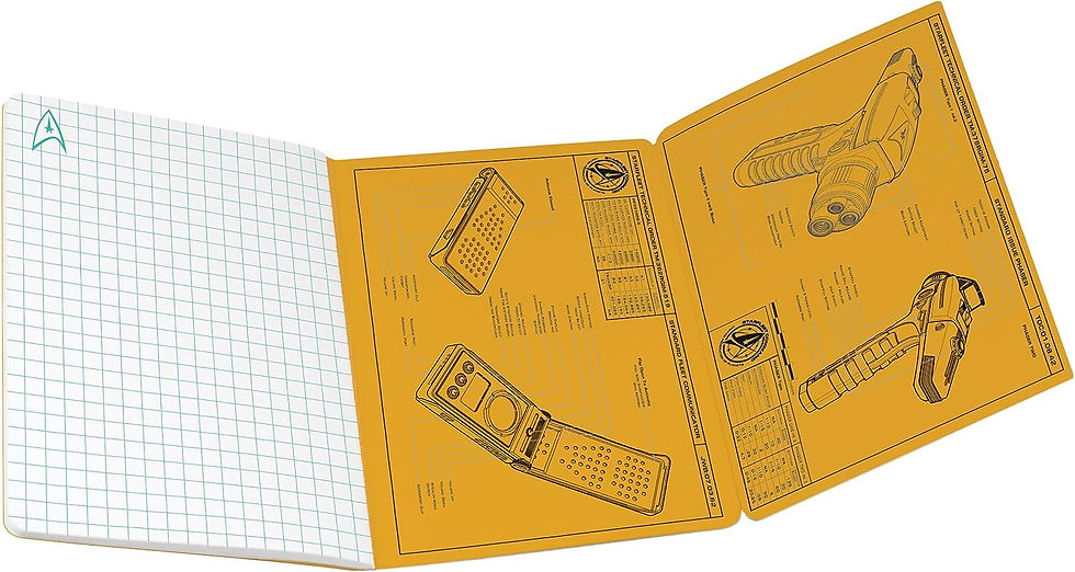 サムネイル： Star Trek Engineering Notebook - Passport Sized Mini Notebook