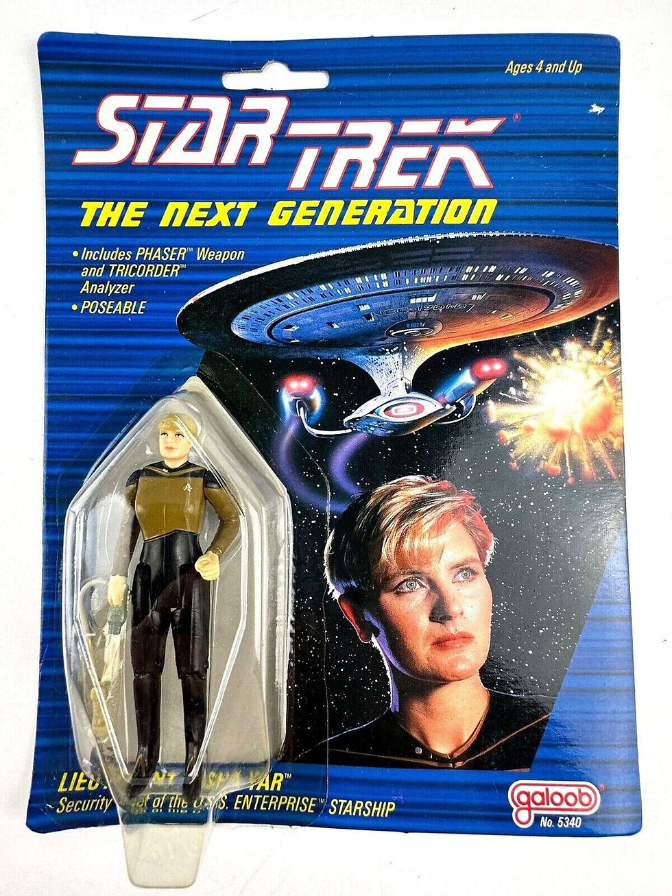 サムネイル： Galoob: Star Trek: TNG Captain Picard action figure