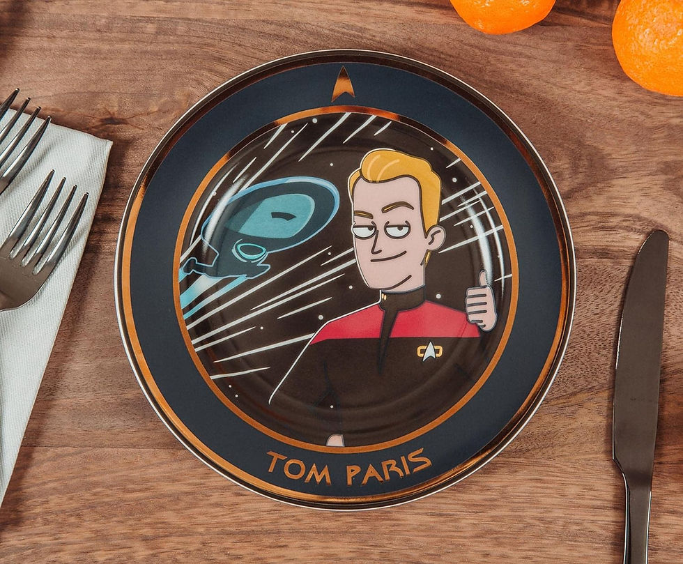 Miniatura: Star Trek: Lower Decks Tom Paris Commemorative Souvenir Plate
