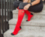 Thumbnail: Star Trek: The Original Series Spock Mens & Uhura Womens Sock Set | 2 Pairs