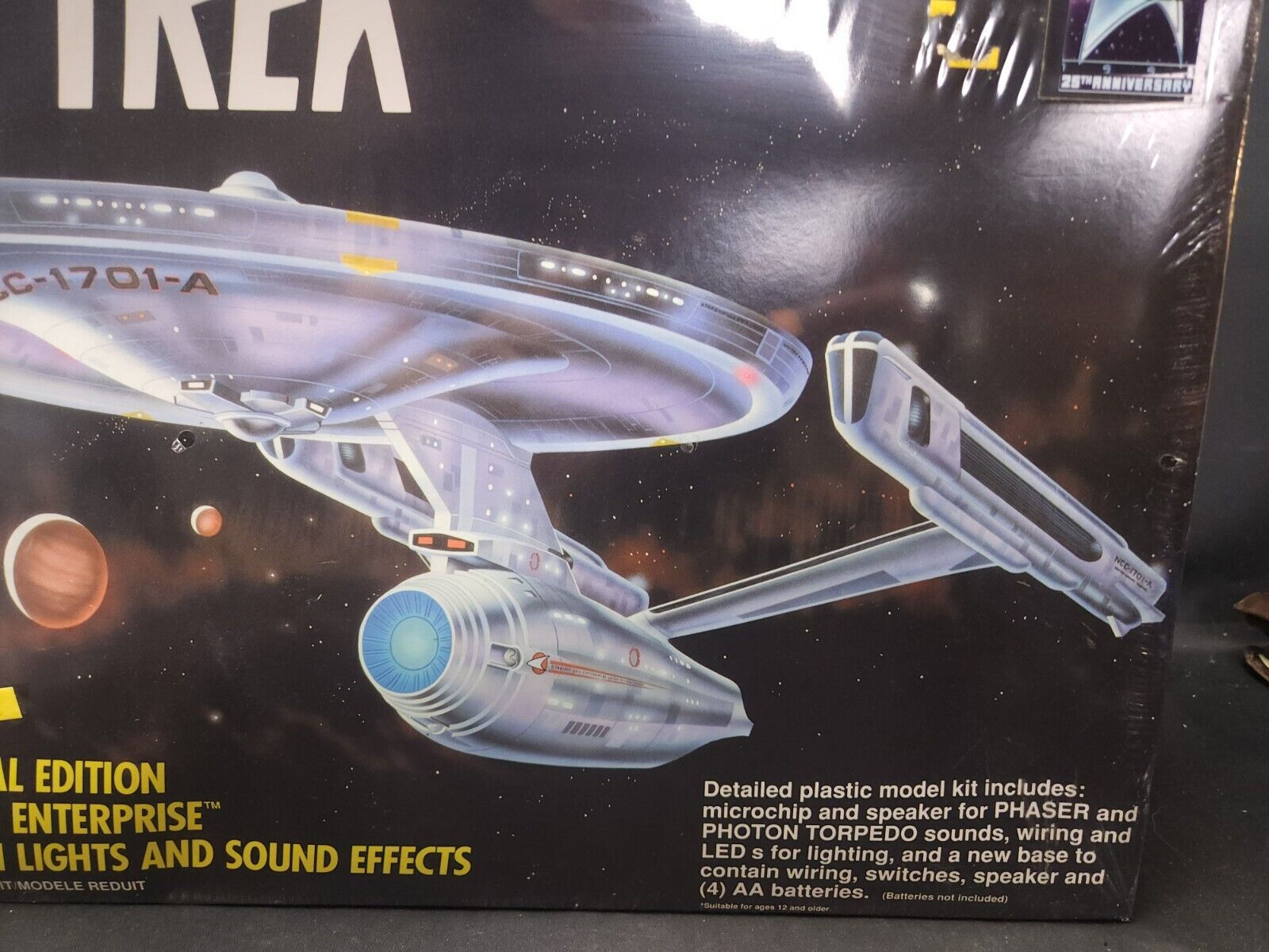 Star Trek Special Edition USS Enterprise Light Sound Factory Sealed