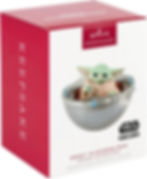 Thumbnail: Hallmark 2024: Star Wars: The Mandalorian Grogu in Hovering Pram