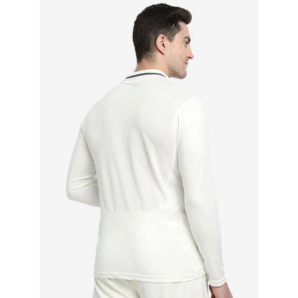 Shrey Premium Cricket Shirt – Long Sleeve (White)