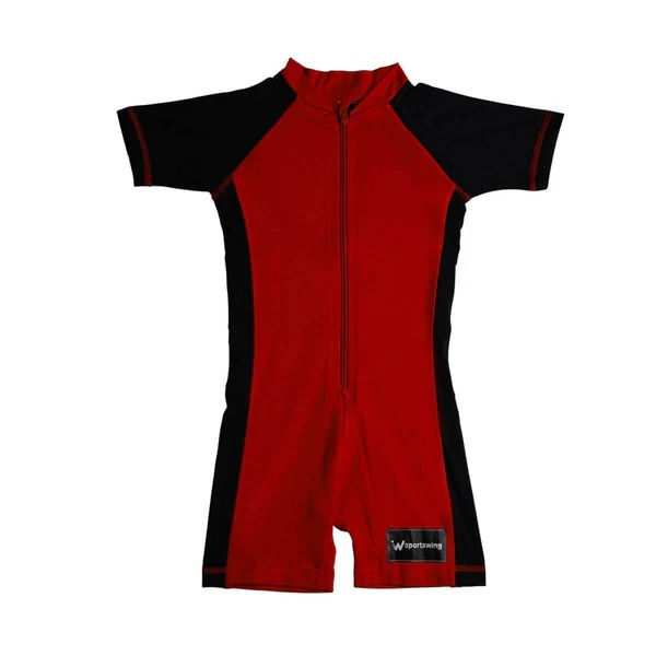 Sports Wing Kids All-in-One Zip Swim Suit – UV Protected (Unisex)
