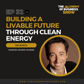 Building a Livable Future through Clean Energy with Jim Bunch Episode 32