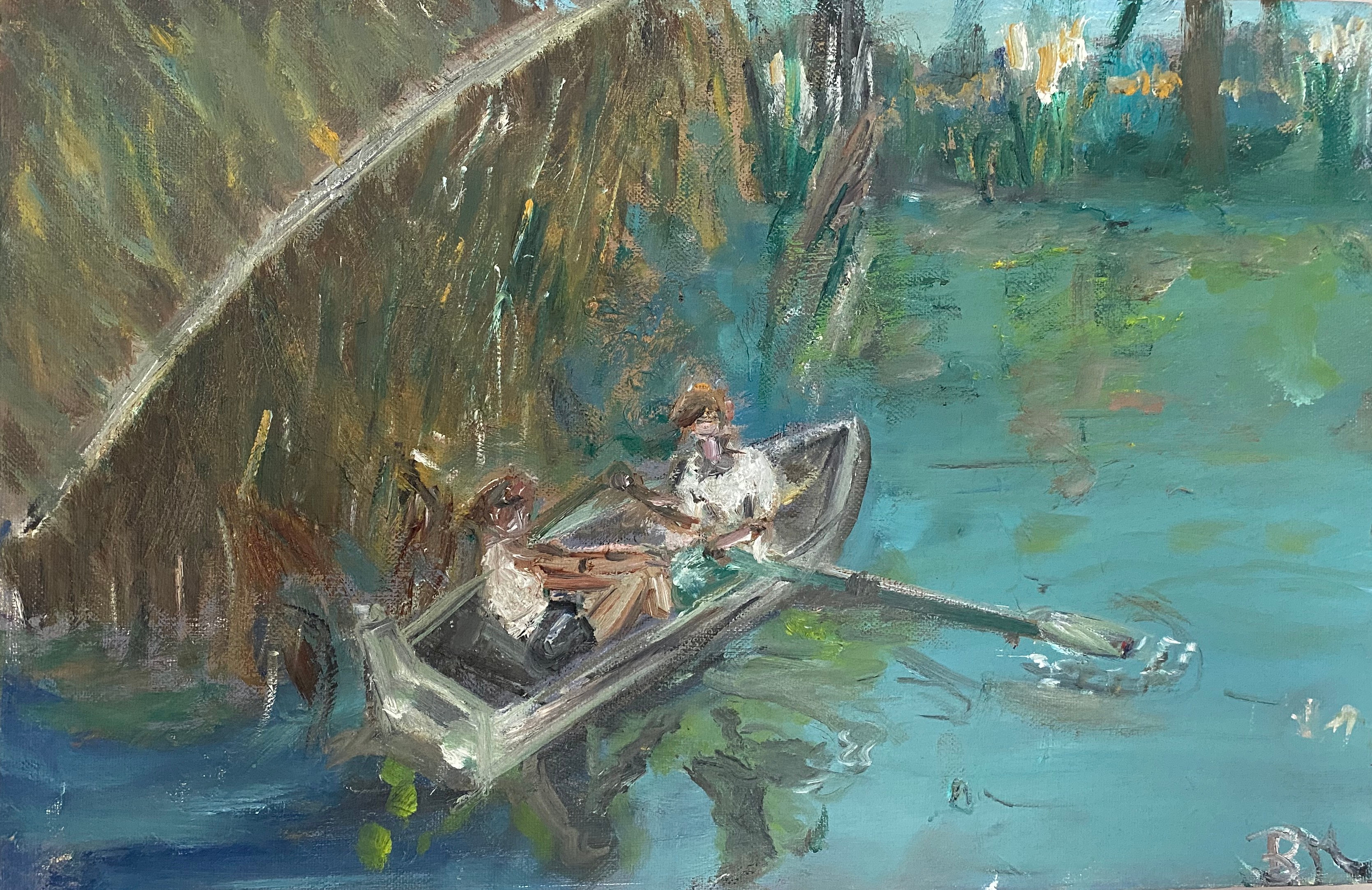 Rowing in Ampurias