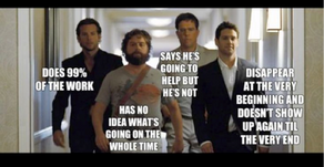 10 things every marketing student thinks about group assignments