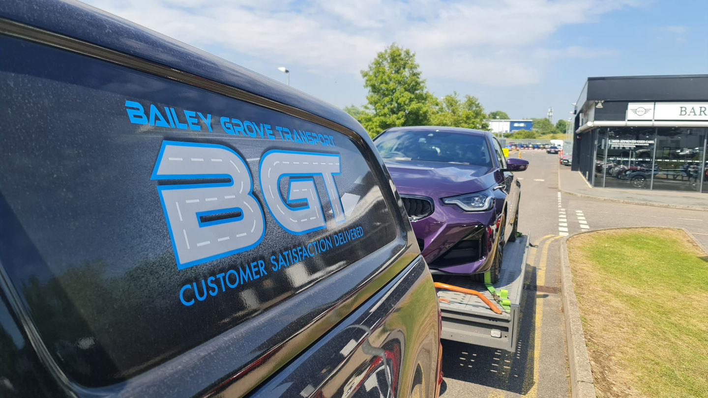 BGT customer car delivery service