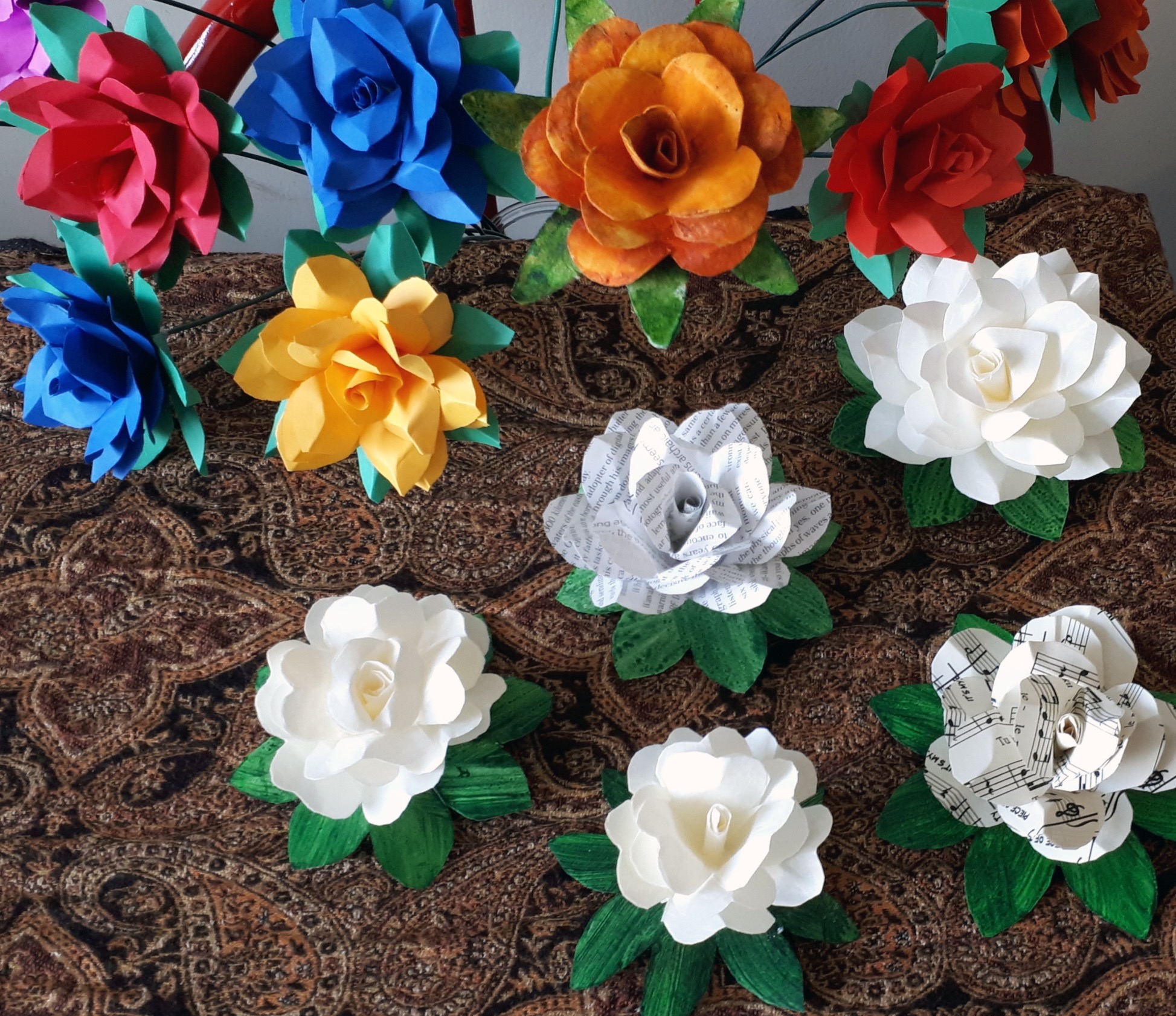 paper flower workshop paper flower plant