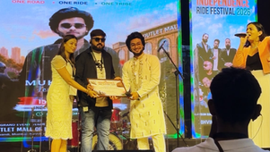 Rising Actor Mukul Phate Graces Independence Ride Festival as Chief Guest