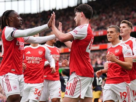 Arsenal 2-0 West Ham: Rice and Saka Lift the Gunners Back to the TopBy Dr. (HC) Prachetan Potadar