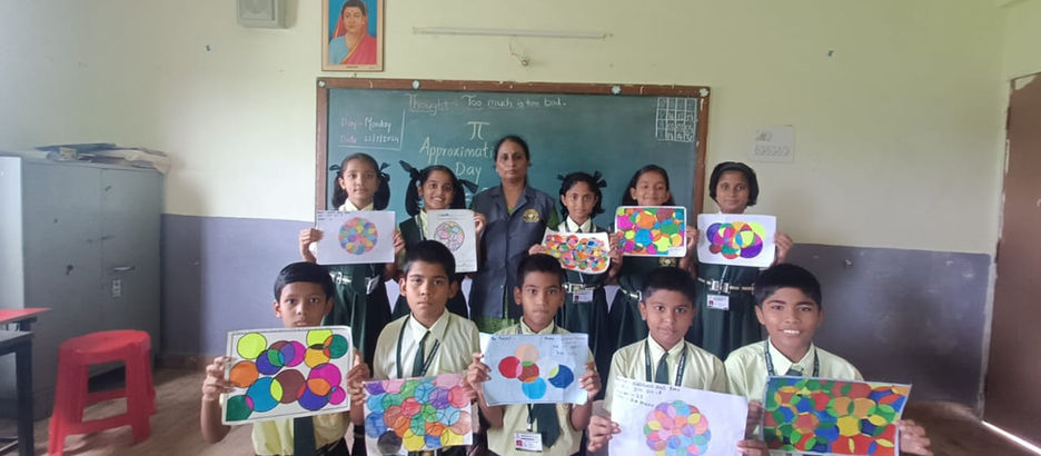 Heritage International School, Pune Celebrates Pi Approximation Day