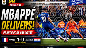 France 1–0 Paraguay: Mbappé Holds His Nerve as Les Bleus Survive a Paraguayan Battle: Dr. (HC) Prachetan Potadar