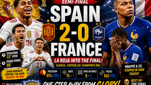 Spain 2–0 France: Tactical Brilliance, Youthful Fearlessness, and Ruthless Efficiency Send La Roja into the FIFA World Cup 2026 Final: Dr. (HC) Prachetan Potadar