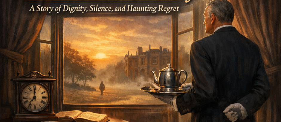 The Remains of the Day – A Story of Dignity, Silence, and Haunting Regret: Dr(HC)Prachetan Potadar