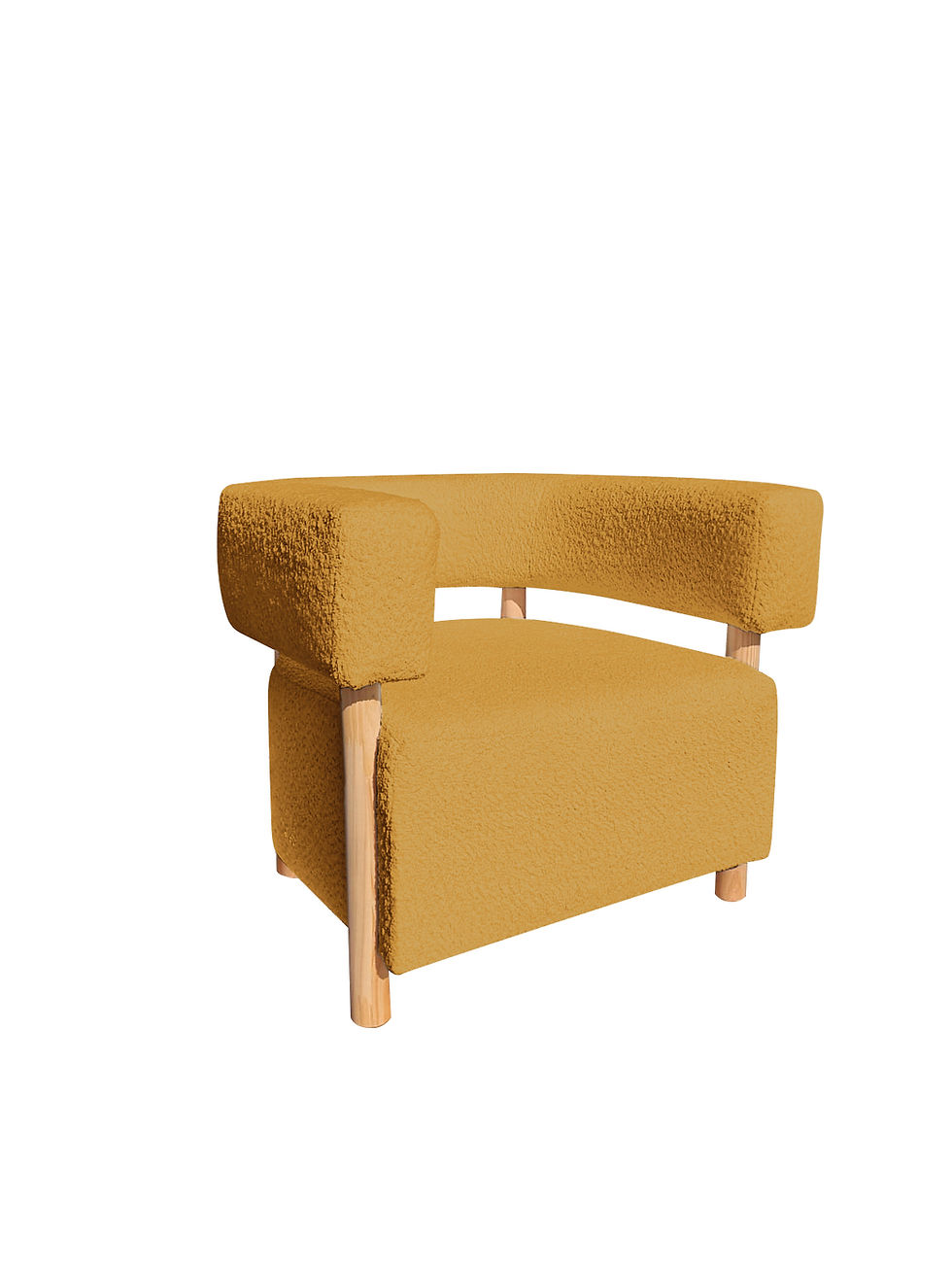 Thumbnail: Boucle Accent Chair