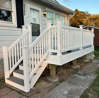 new composite deck built by pittsburgh home improvement