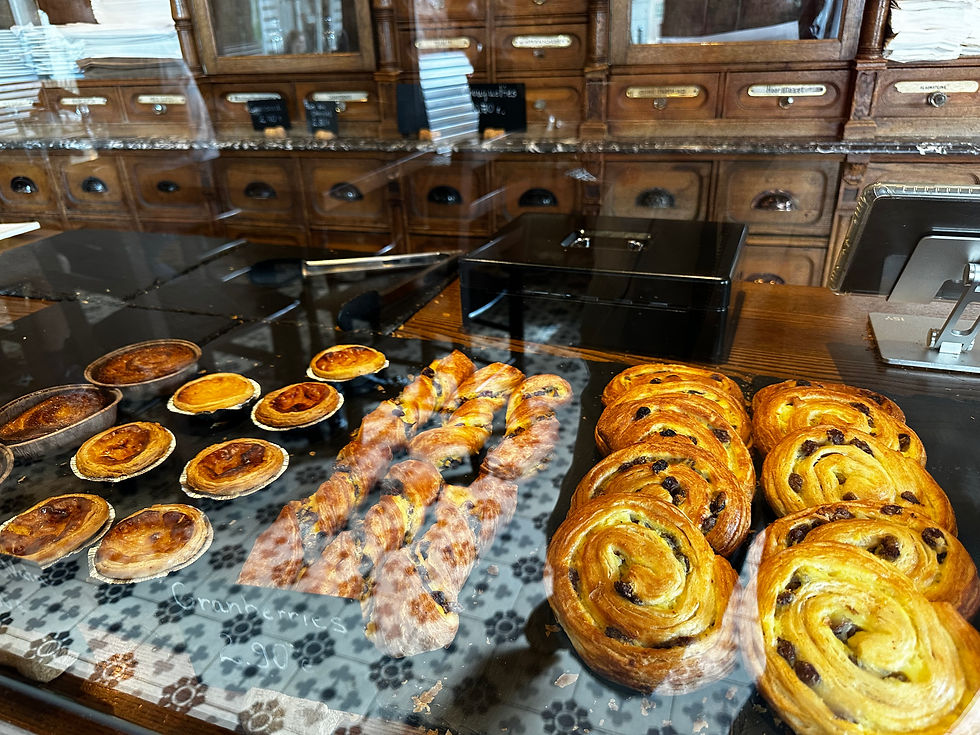 Péksütemények egy bécsi cukrászdában – fotó: Vízer Helga