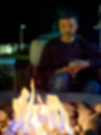 Fire pit at Carlsbad Inn Beach Resort