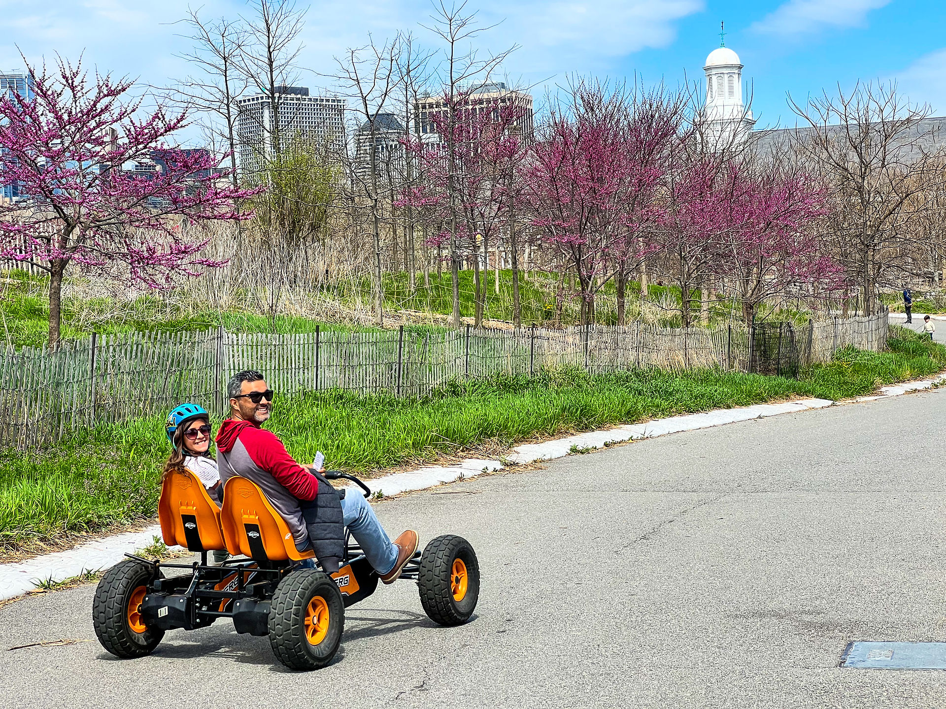 Governors Island Family Visit
