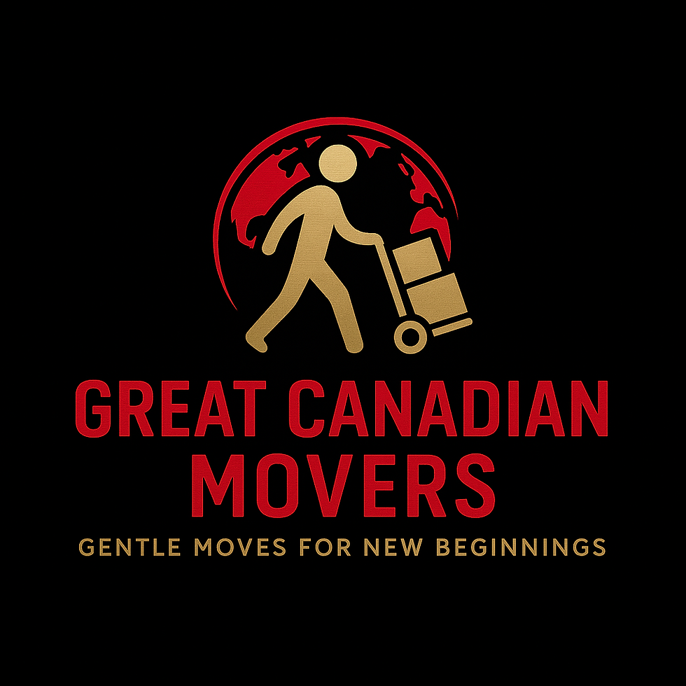 Great Canadian Movers logo with Ontario movers tagline