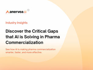 Illustration showing AI guiding pharma reps delivering value, reducing digital fatigue, preventing patient drop-off, and improving launches.