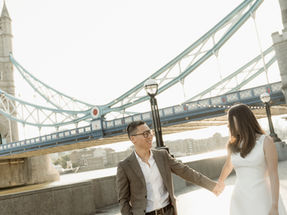 Ming-lai & Ho — Pre-Wedding Photoshoot in London at Sunrise (Tower Bridge)