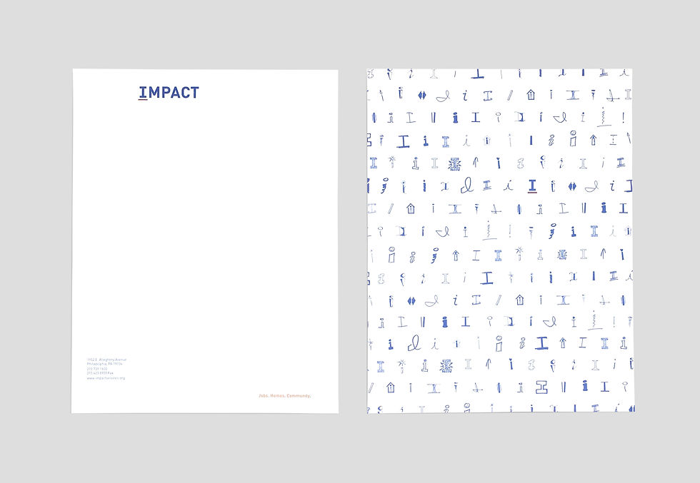 IMPACT letterhead