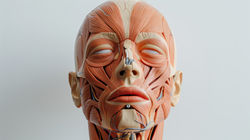 detailed-anatomical-model-human-face-showing-muscles-veins-other-intricate-parts-displayed