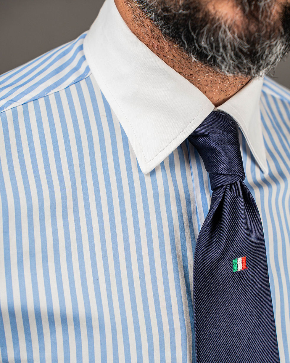 Miniatura: Camicia wall street