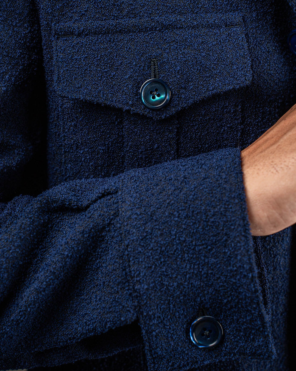 Miniatura: Chaqueta sahariana de bouclé