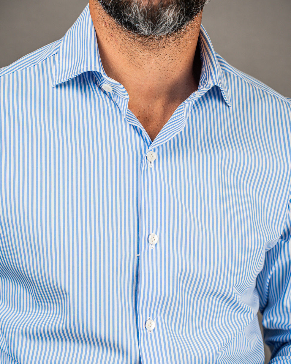 Thumbnail: Light blue stick shirt