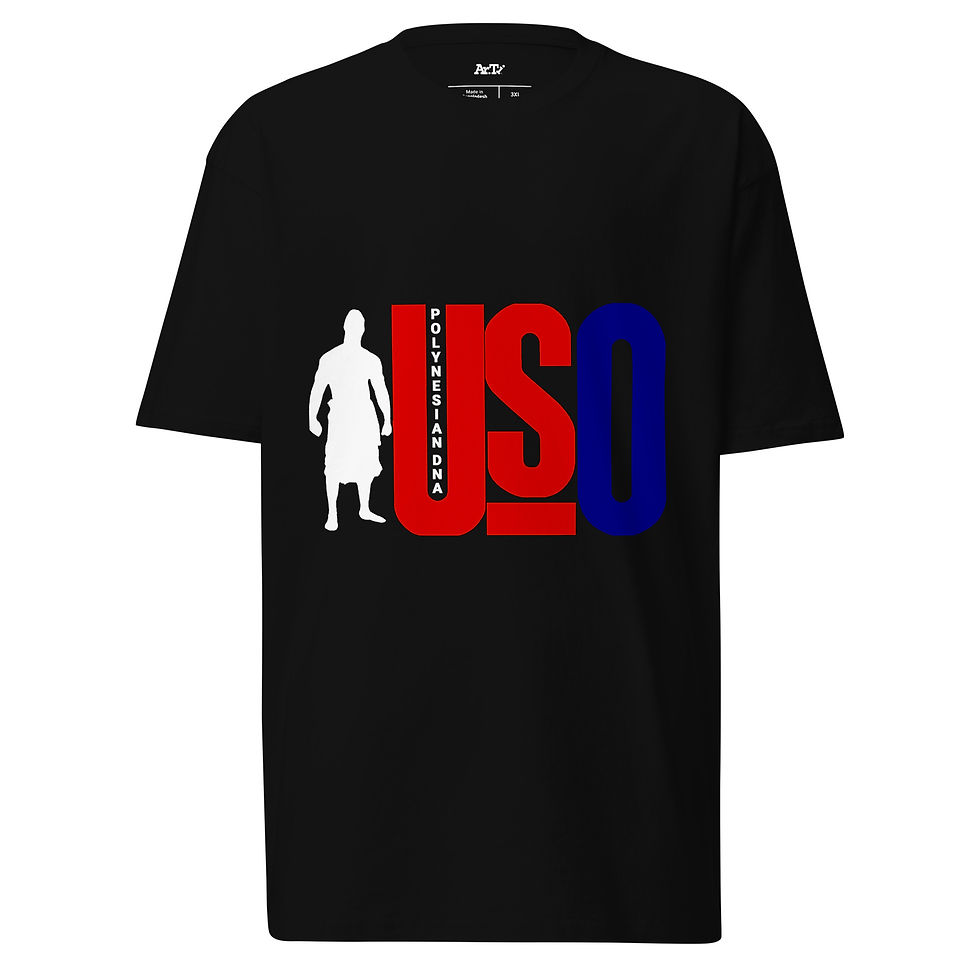 Thumbnail: Men's Poly heavy tee in black ghost front view