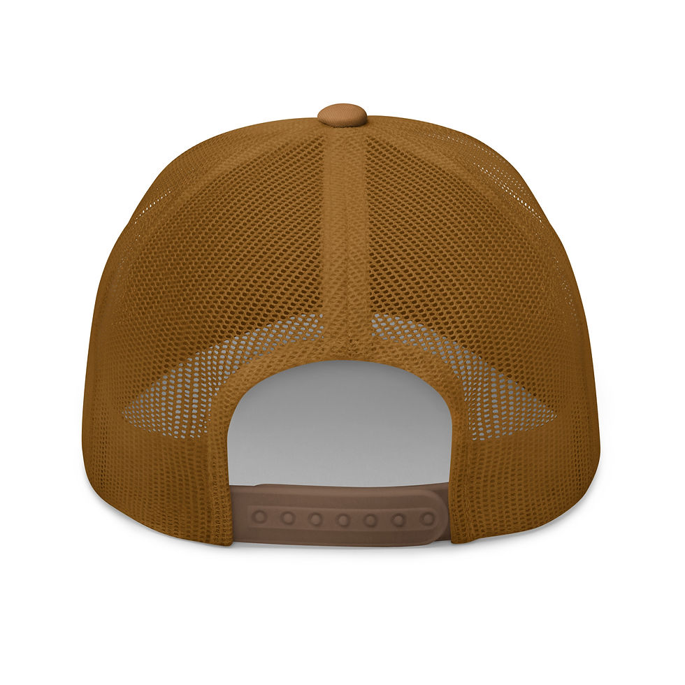 Thumbnail: Retro USO Cap in caramel back view