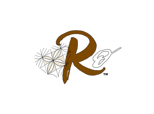 Brown black white Ro Logo