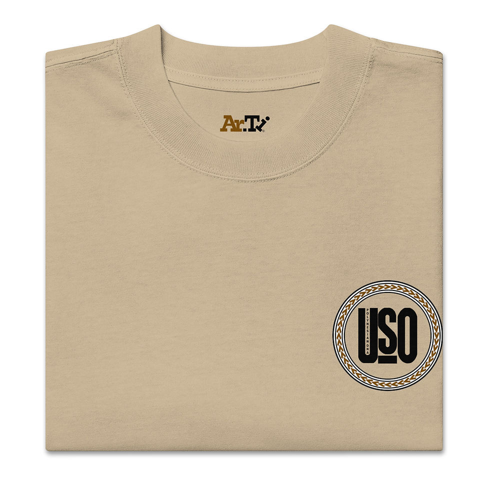 Thumbnail: Oversized faded t-shirt in faded bone inside label