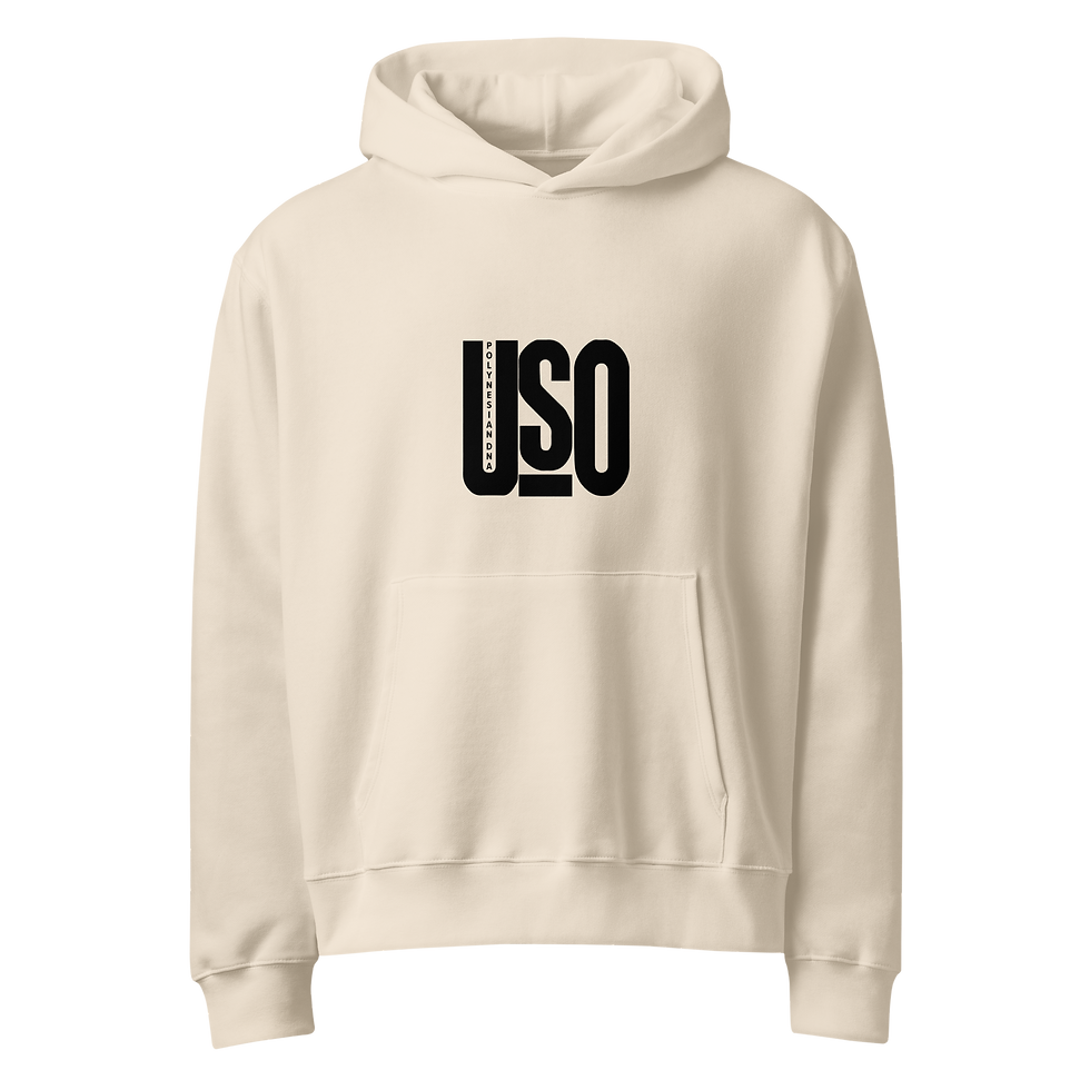 Thumbnail: Oversized Poly DNA Hood in dust ghost front view hood down