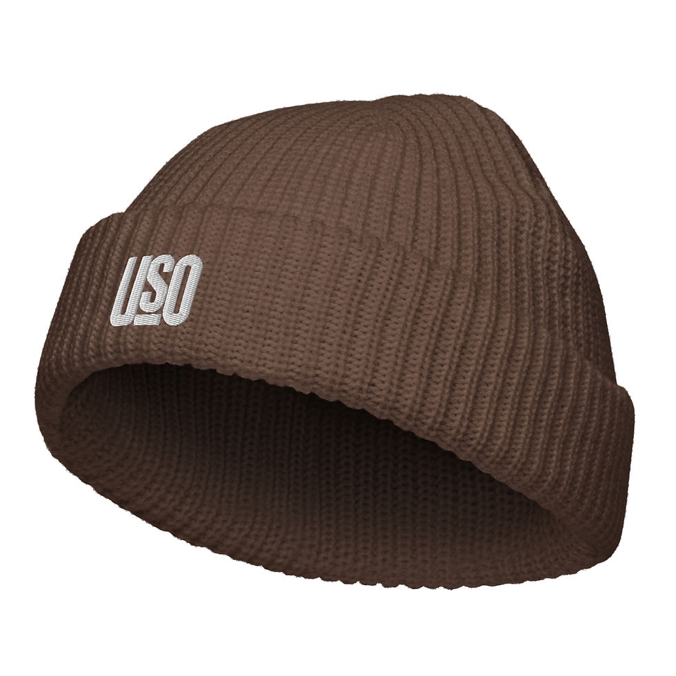 Walnut fisherman beanie 1