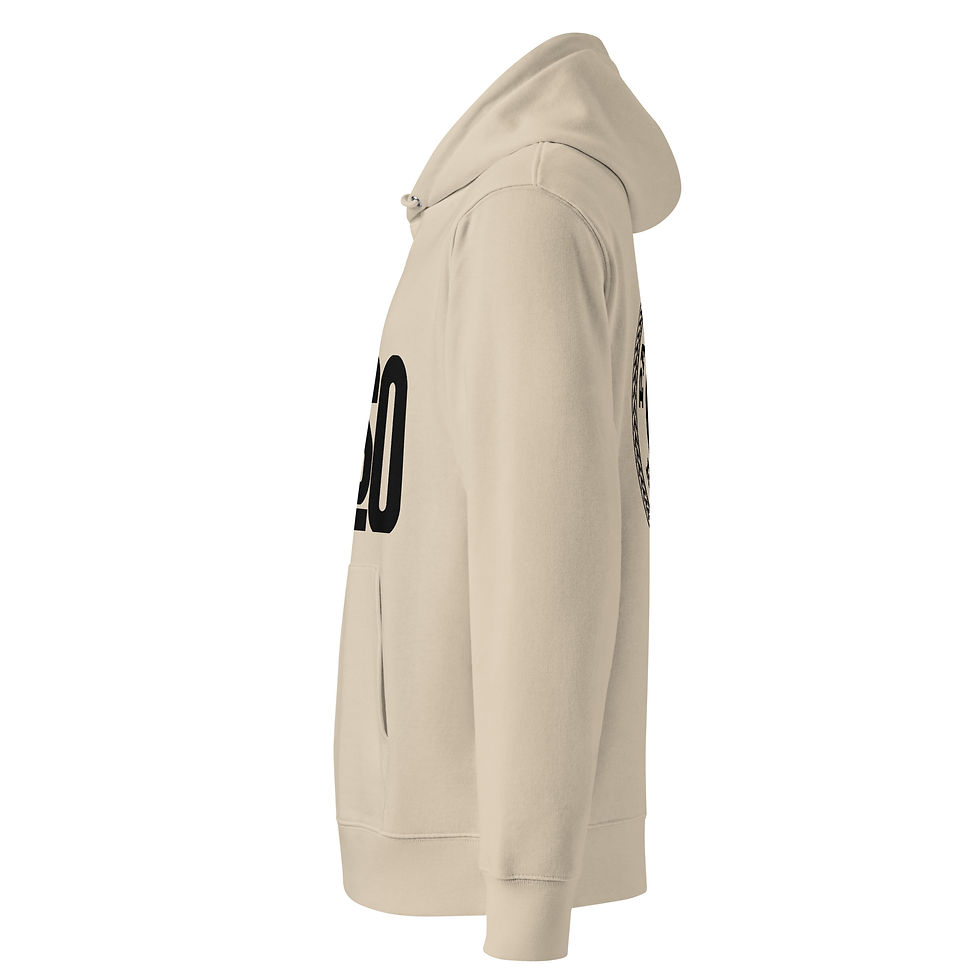 Thumbnail: Streetweight Hoodie in desert dust left sleeve side view