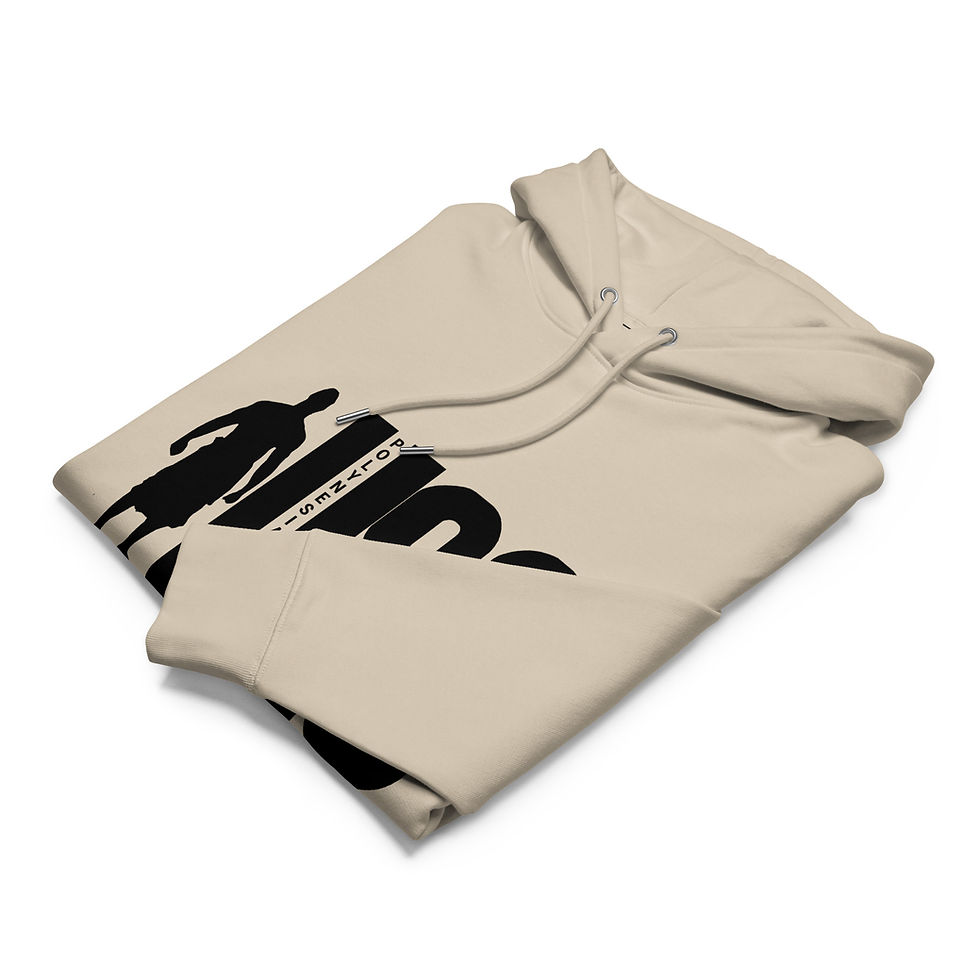 Thumbnail: Streetweight Hoodie in desert dust flat fold
