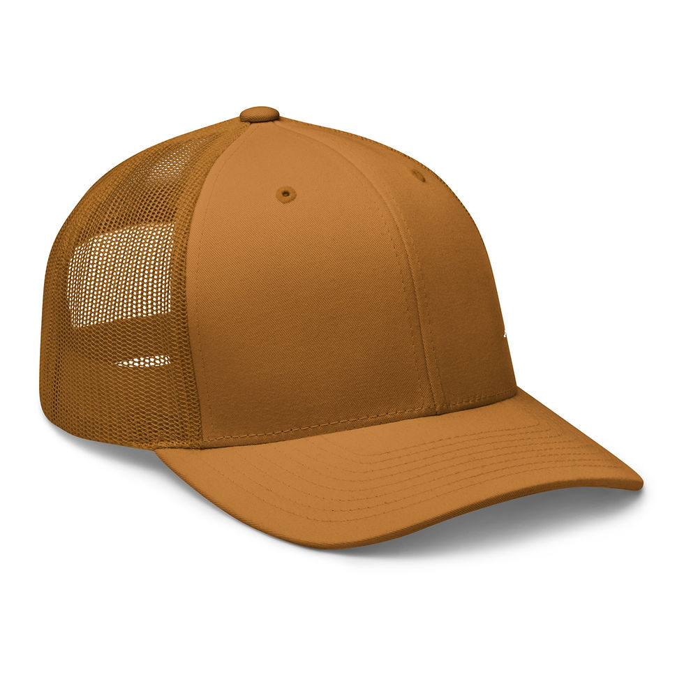 Thumbnail: Retro USO Cap in caramel front angled view