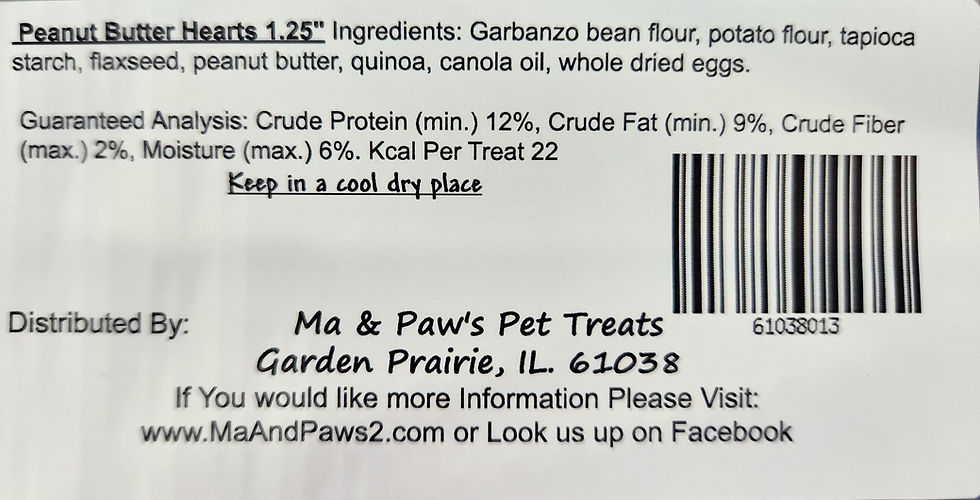 Thumbnail: 8oz Peanut Butter Hearts