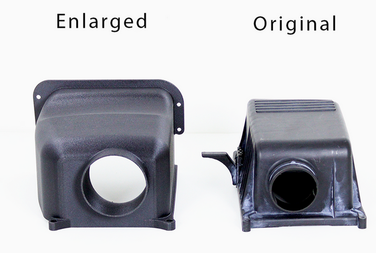 TPE Precision R53 MINI Airbox vs Stock.